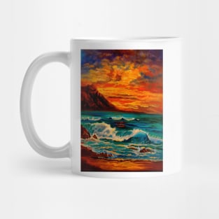 Diamond Head Fire Mug